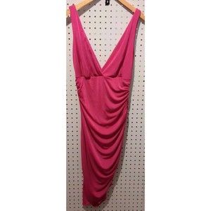 Lulu's Pink Bodycon Dress Sleeveless Medium